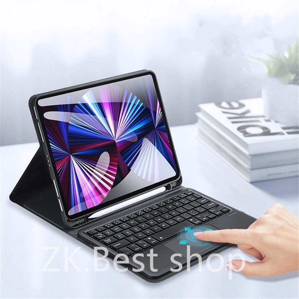 Capa magnético e trackpad Com teclado para ipad pro 11 POL M4 M5 2024-2025 Suporte Caneta