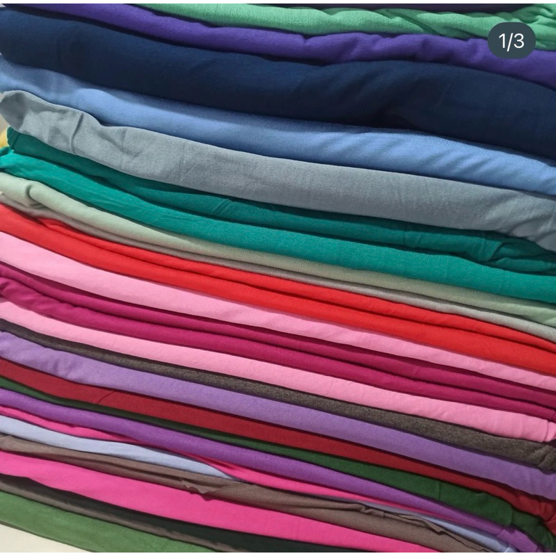 LOTE 1kg RETALHO VISCOLYCRA LISA SEM DEFEITOS