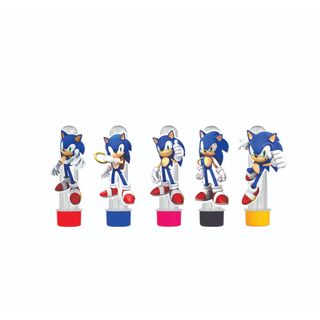 Tags Sonic apliques para Tubetes 8cm Aniversário (90 Unid) em Oferta na Shopee