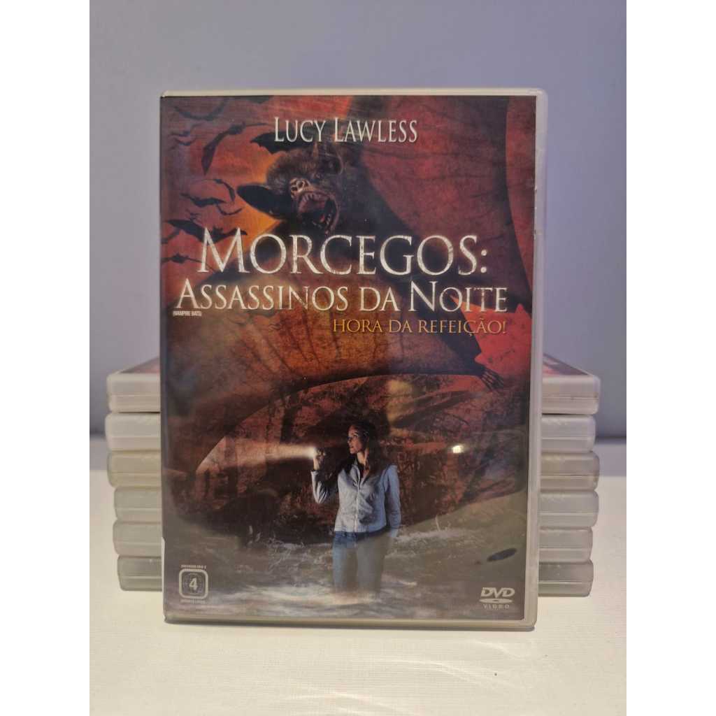 MORCEGOS - ASSASSINOS DA NOITE - Lucy Lawless - DVD - Original