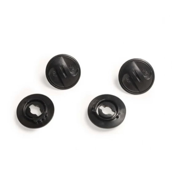 Kit Botão Reparo Fixação Viseira Capacete Taurus Joy 23 Aberto