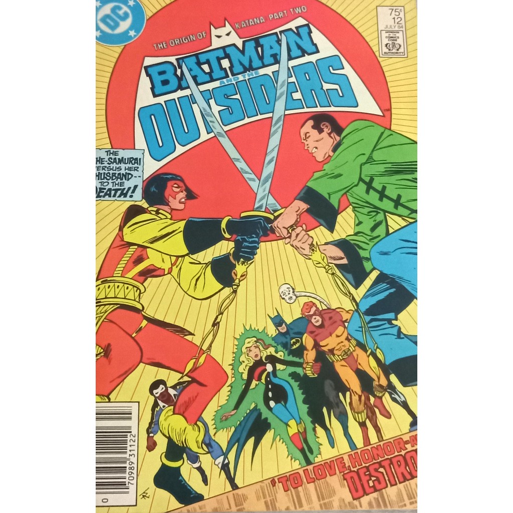 HQ DC Batman and the Outsiders 12 - Vintage - Importada - DC 1984