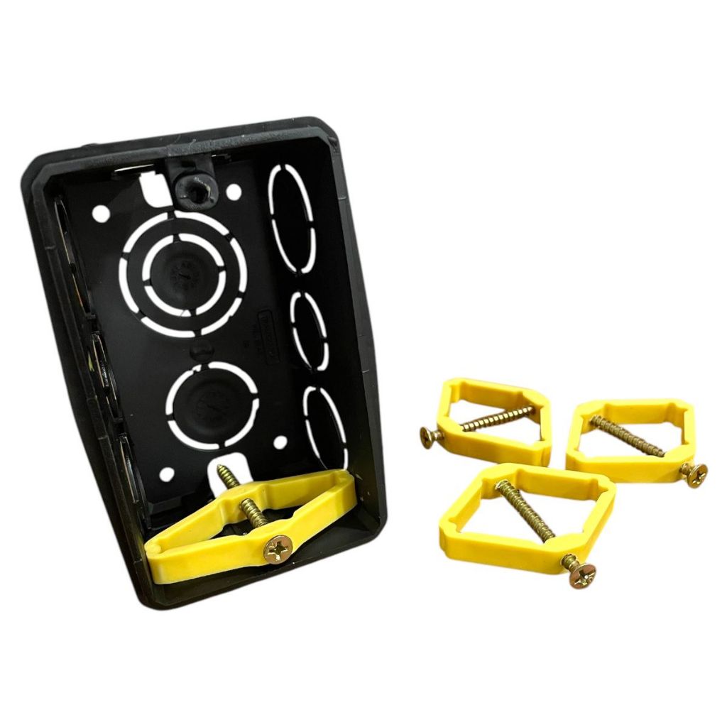 Reparo Aba Tomada Salva Caixa De Luz 4x2 Kit 4 Peças