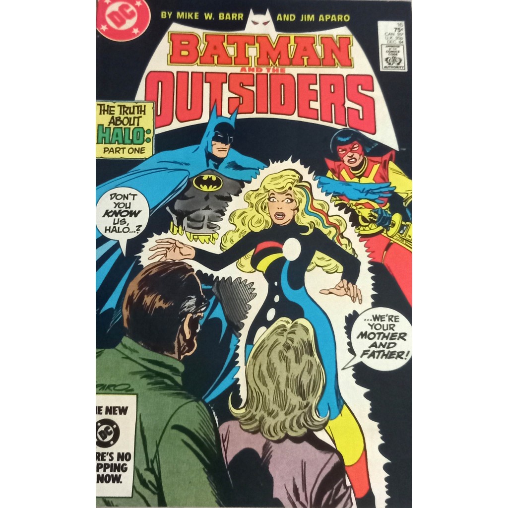 HQ DC Batman and the Outsiders 16 - Vintage - Importada - DC 1984