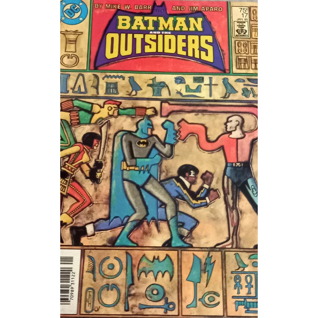 HQ DC Batman and the Outsiders 17 - Vintage - Importada - DC 1984