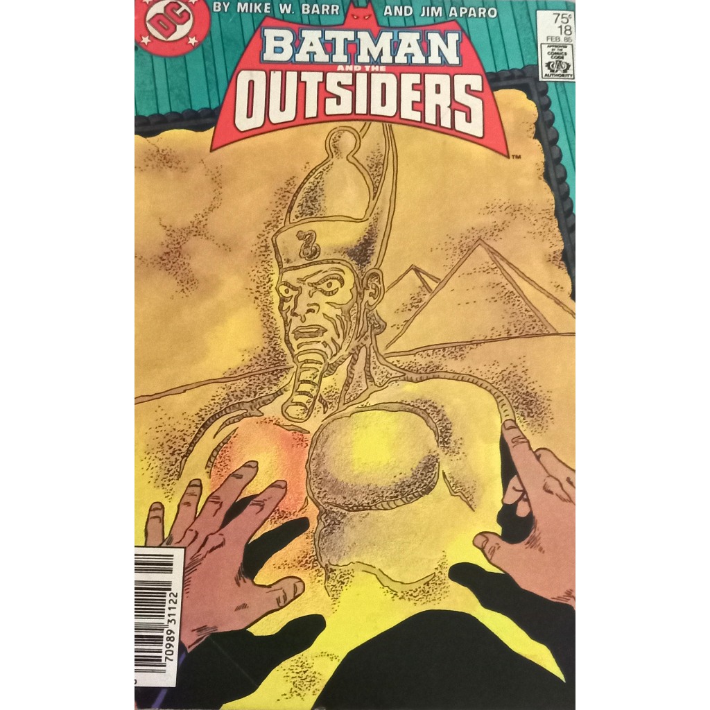 HQ DC Batman and the Outsiders 18 - Vintage - Importada - DC 1984