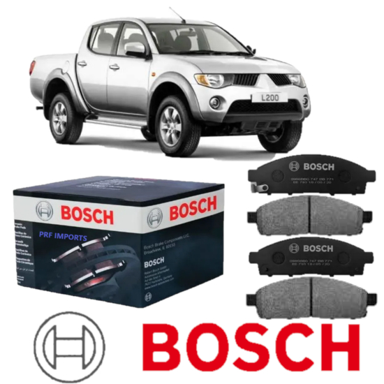 Pastilha Freio Dianteira L200 Triton/ Pajero Dakar Bosch em Oferta na Shopee