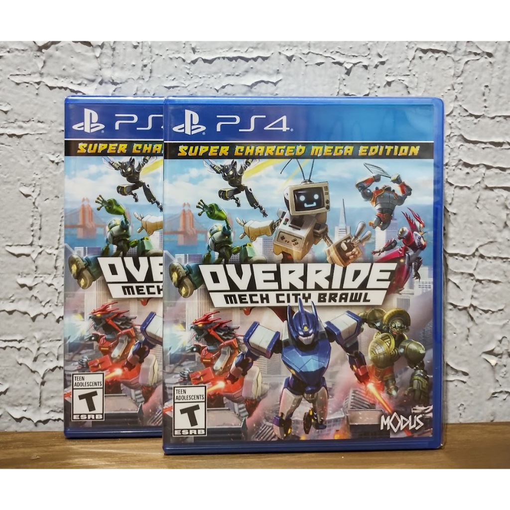 Override Mech City Brawl Super Charged Mega Edition Ps4 - Lacrado - Fisico