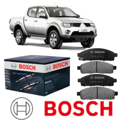 Pastilha Freio Dianteiras L200 Triton 2010 Original Bosch