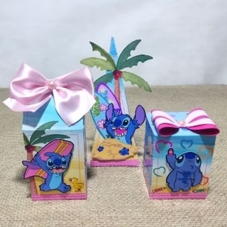 kit personalizados Stitch/ caixinhas personalizadas/ festa infantil Stitch