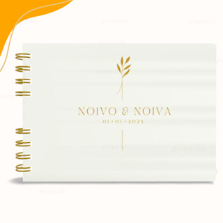 Livro de Casamento Fotos ou Assinaturas Personalizado em Oferta na Shopee