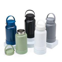 Garrafa Térmica 700 ml inox 304 resistente à corrosão alça de transporte Bebidas Quentes ou gelada
