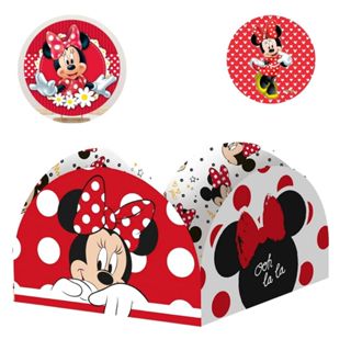 50 ~200 PORTA FORMINHA MINNIE MOUSE  Regina em Oferta na Shopee
