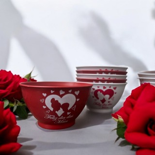 Kit 40 cumbucas bowl plastico dia das mães feliz com colher Sorvete sobremesa tigela 400ml em Oferta na Shopee