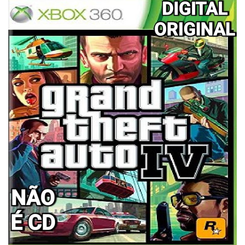 Gta 4 Xbox 360 Original Bloqueado