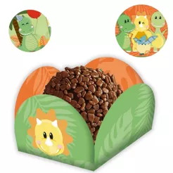 40~200 PORTA FORMINHA DINOSSAURO BABY FESTCOLOR (CHOCO)