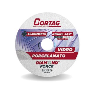 Disco Diamantado Para Porcelanato Vidro 115mm Cortag em Oferta na Shopee