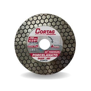 Disco Diamantado Para Chanfro 45° Premium Cortag em Oferta na Shopee