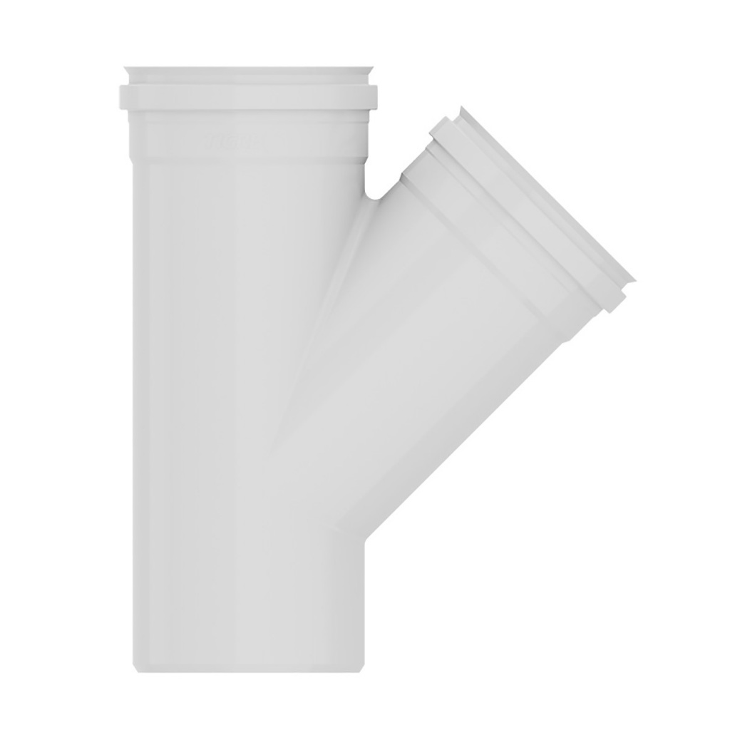Junção PVC Simples Para Tubo Esgoto 100mm Tigre - Home & Living