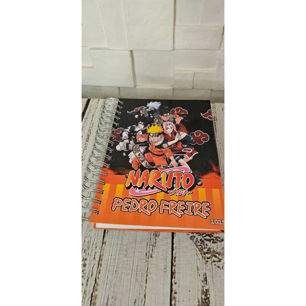 Agenda personalizada Naruto