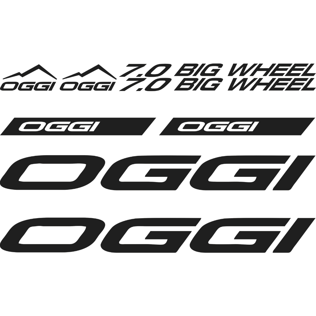 Adesivo Oggi kit Completo Para Quadro Várias Cores Montain Bike em Oferta na Shopee