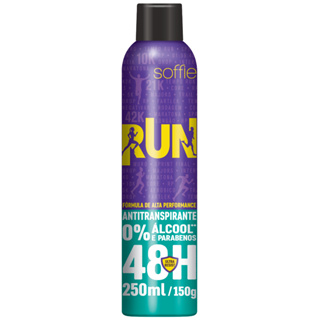 Desodorante Antitranspirante Soffie RUN em Oferta na Shopee