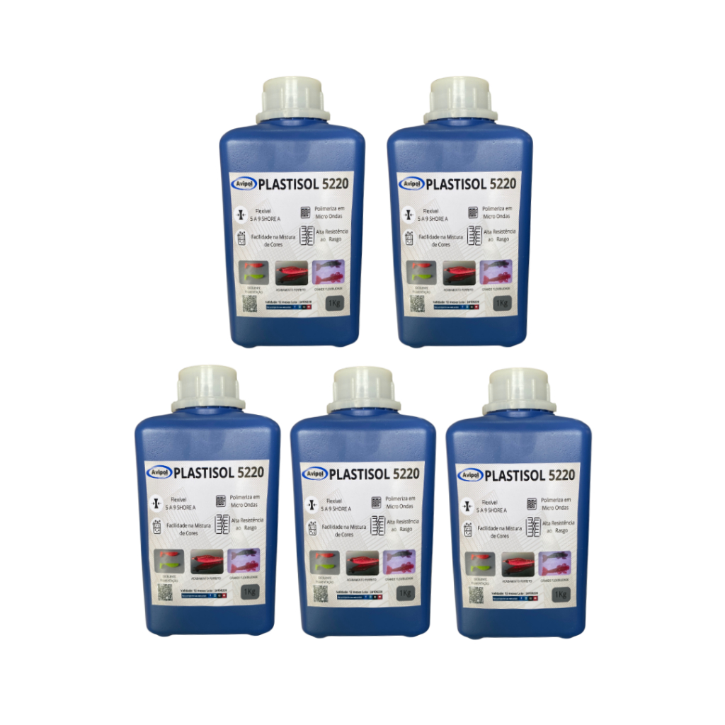 Plastisol Para Iscas Sq 5220 5kg - Avipol