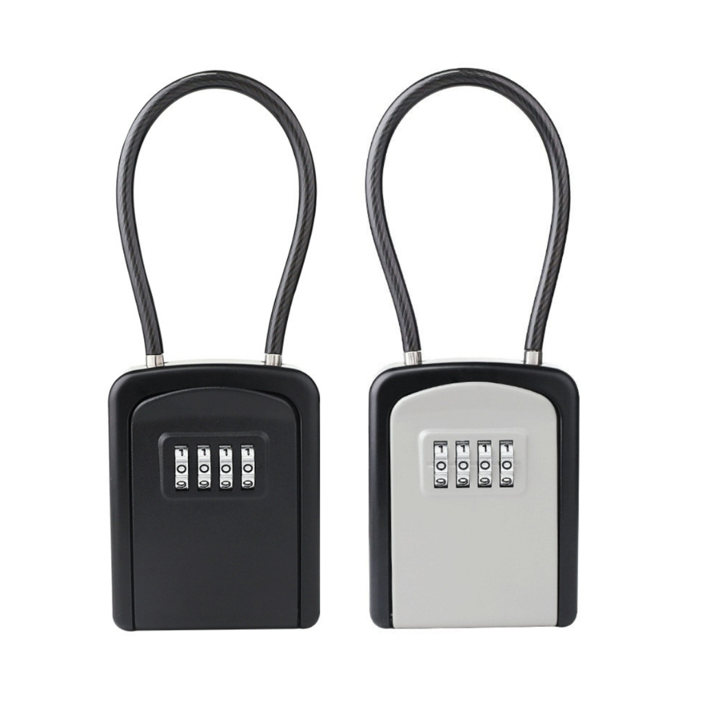 Cadeado Metal Segredo Cofre Guarda Chaves Objetos Airbnb Surf Locker