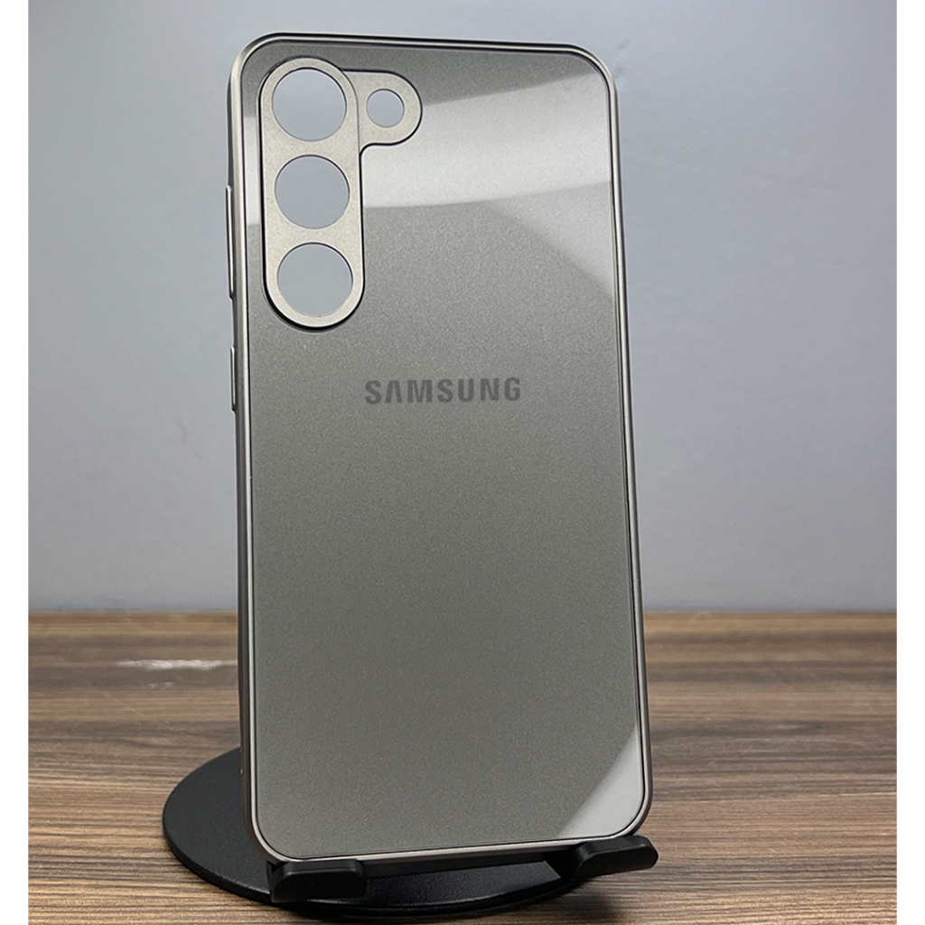 Capa Capinha Samsung Galaxy S23 5G Acrílica Aveludada com Proteção Total de Câme