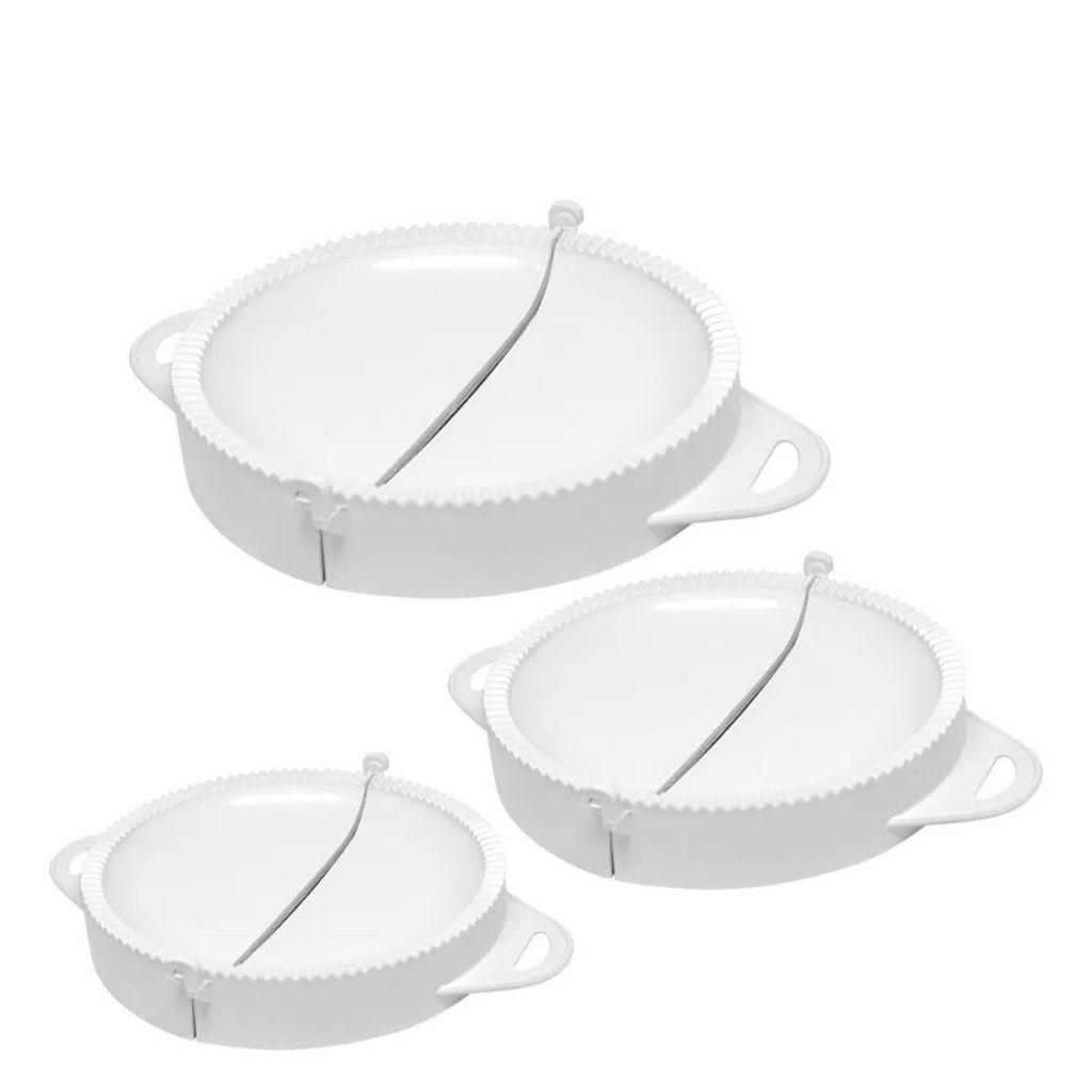 Forma De Fazer Pastel Fogazza Risole Pastelzinho 3 Tamanhos Multiuso Universal Prático em Oferta na Shopee