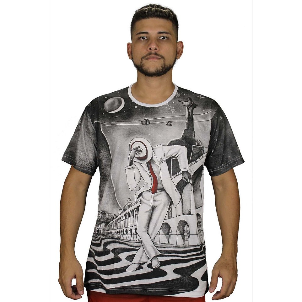 Camiseta Zé Pelintra Malandro Orixás Umbanda Candomblé