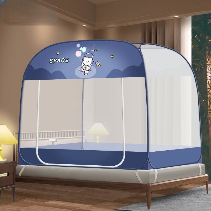 Mosquiteiro Tenda Cama 1.2Mx2M Rede Protetora Portátil Mosquito Pernilongo e insetos