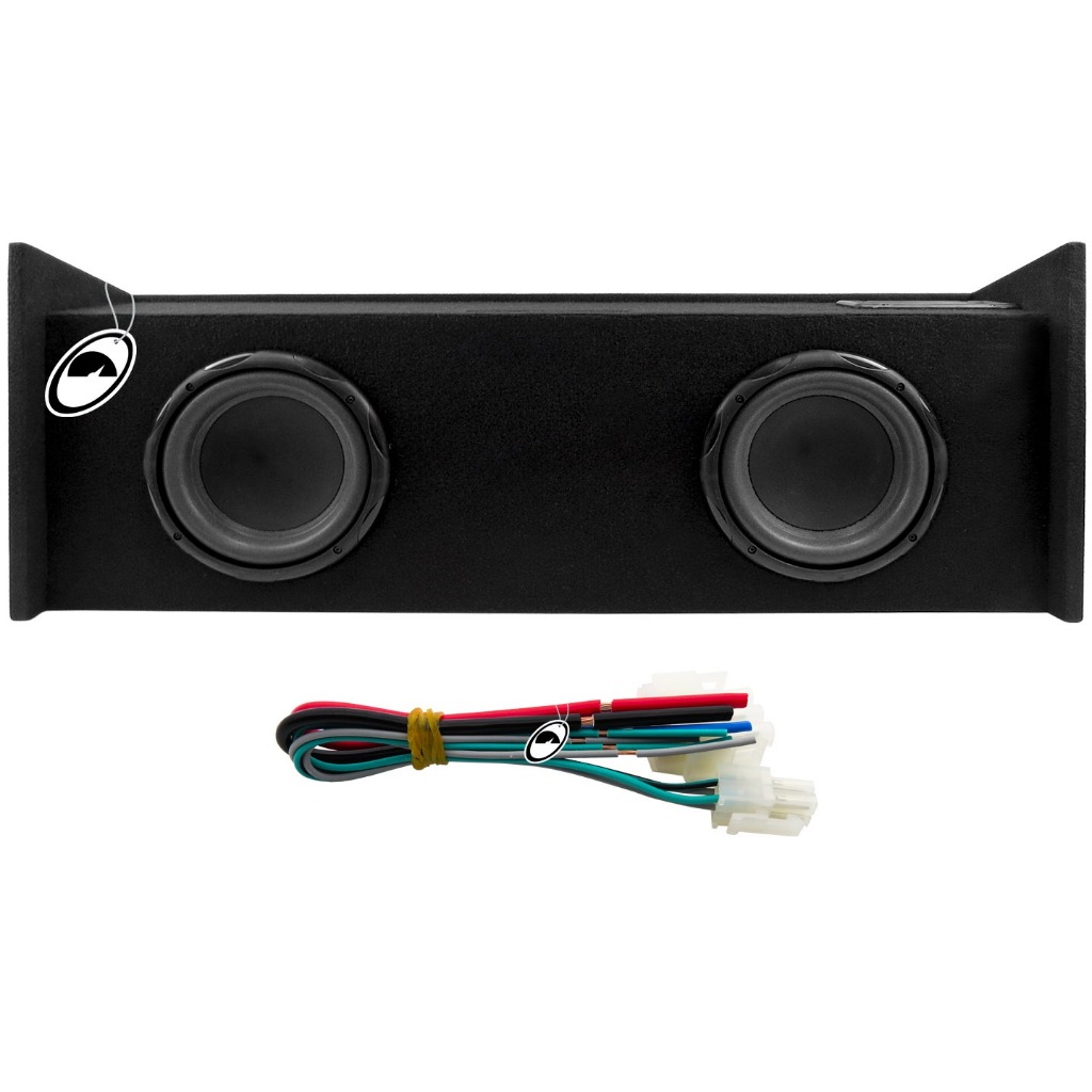 Caixa Amplificada 2 Subwoofer 8" CXRS 502 500W RMS Corzus