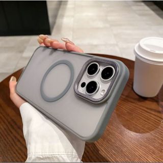 CAPA ALTO RELEVO FOSCA CAPINHA COM INDUÇÃO MAGNÉTICA COM MEG SAFE PARA IPHONE 11/12/13/14/15/16 em Oferta na Shopee