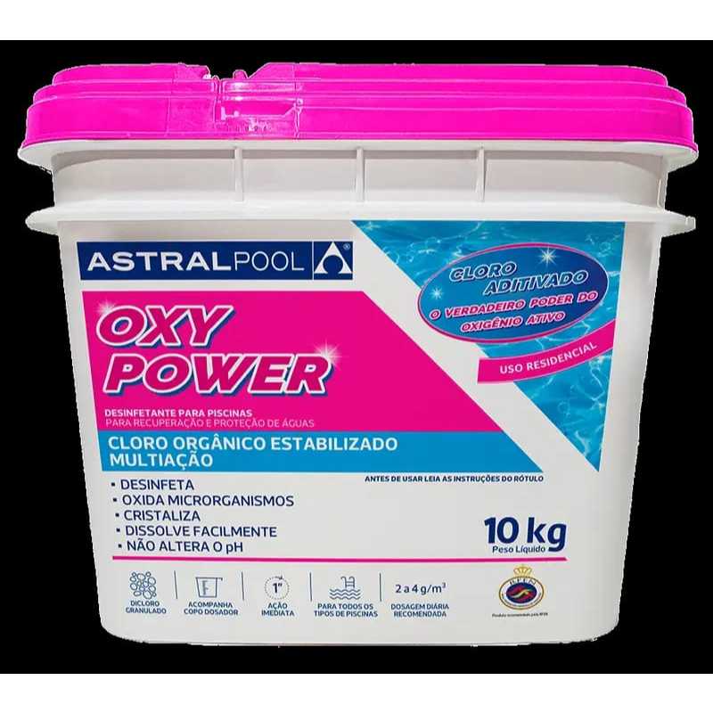 BALDE OXY POWER MULTIAÇÃO ASTRALPOOL
