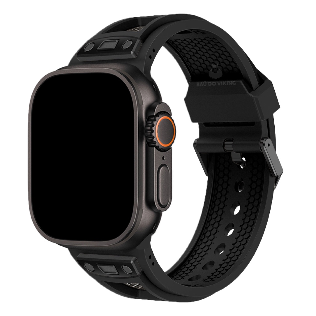 Pulseira Silicone Robusta Web Compatível com Apple Watch Ultra - NÃO É O RELÓGIO