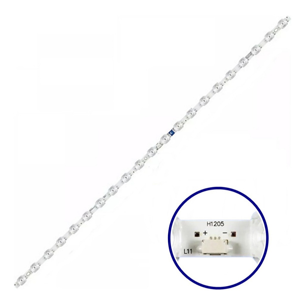 Kit 1 Barra De Led Para Tv 43s615 43p615 43rs520 43r5500 Novo Com Garantia