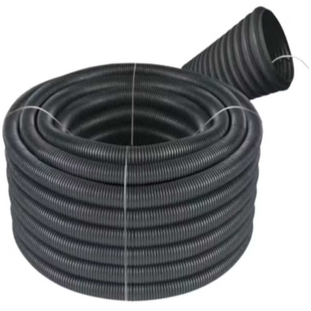 Conduíte Corrugado Preto 3/4 25mm Eletroduto Rolo Com 50M Mangueira Reforçada em Oferta na Shopee