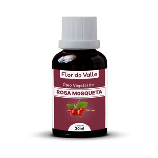 Óleo de Rosa Mosqueta Rubiginosa 30ml Flor do Valle em Oferta na Shopee