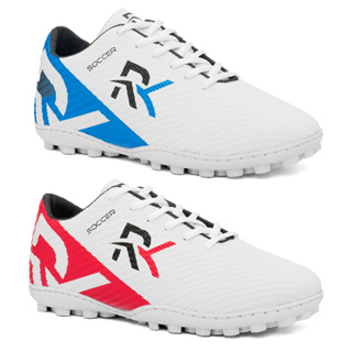 Kit 2 Chuteiras Society Esportiva Com Solado Costurado Super Confortável Lançamento RK01 em Oferta na Shopee