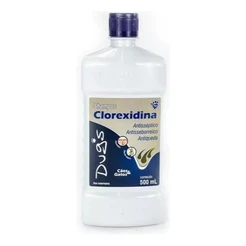 Shampoo Clorexidina Dugs World Cão e Gato 500 ml