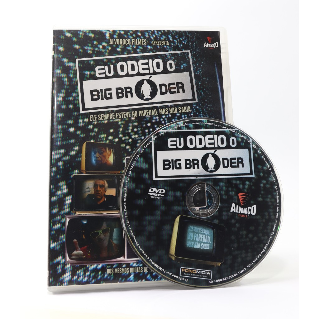 DVD Eu Odeio Big Brother