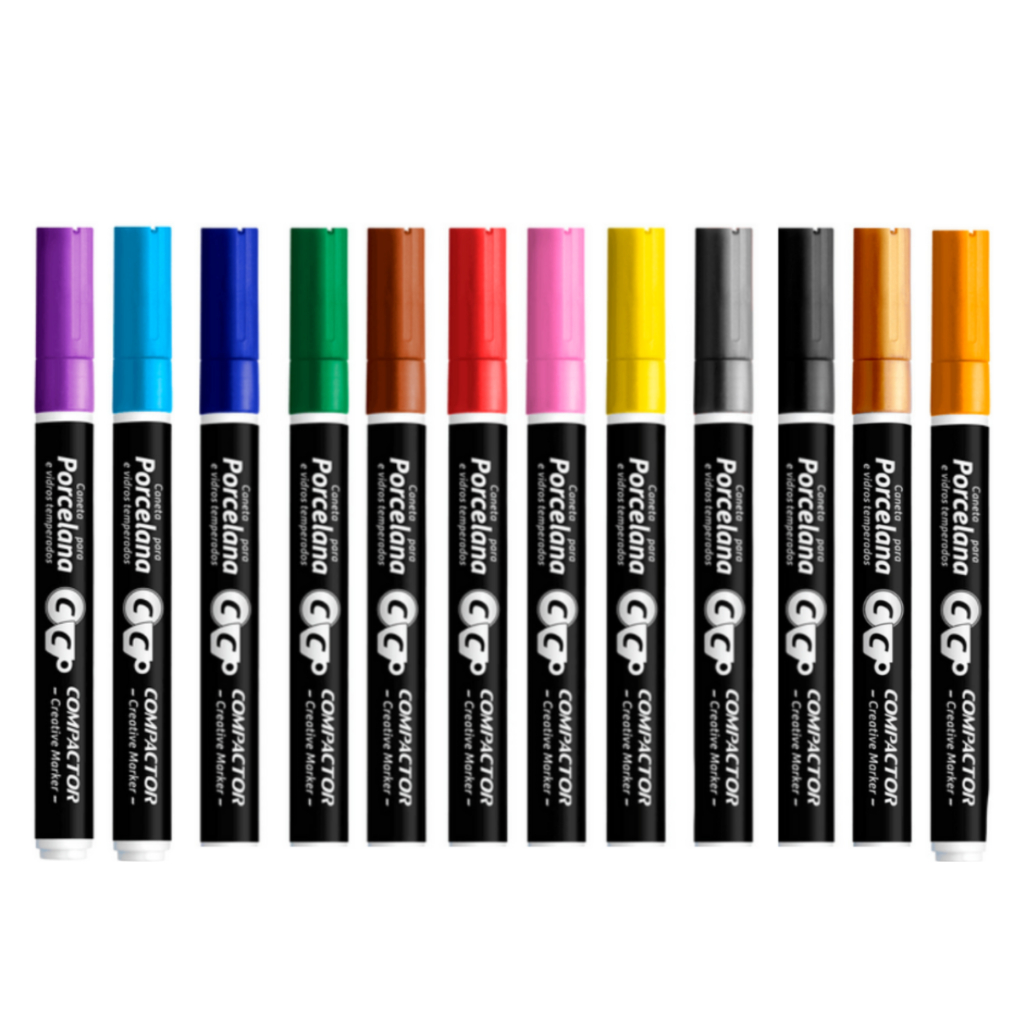 Caneta para Porcelana Creative Compactor 2.0 mm  - Escrever em Canecas