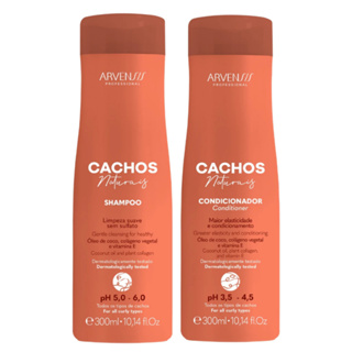 Arvensis Shampoo 300ml + Condicionador 300ml Cachos Naturais em Oferta na Shopee