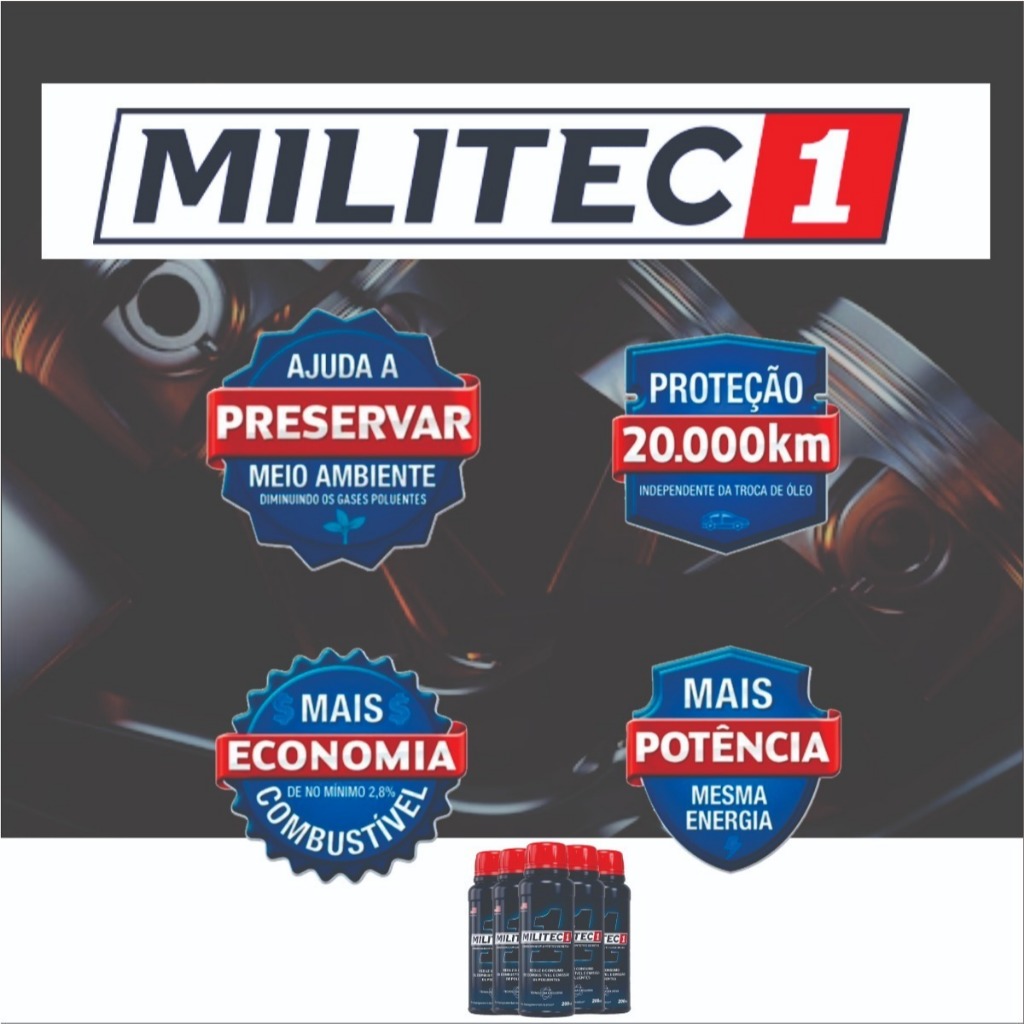 Militec 1 Condicionador De Metais 200ml 100% Original