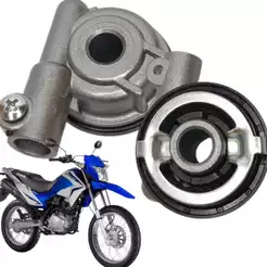 Kit Engrenagem de Velocimetro Nxr Bros 150 Esd Freio a Disco 2003 a 2009