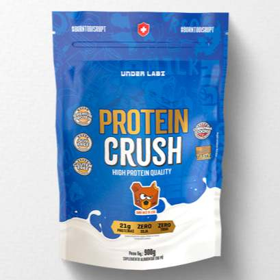 Whey Protein Crush 900g Under Labz em Oferta na Shopee