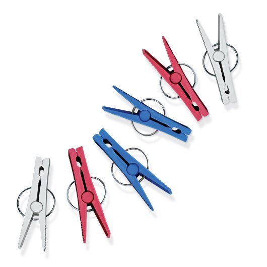 Kit 72 Unidades Prendedor plástico de roupa Reforçado em Oferta na Shopee