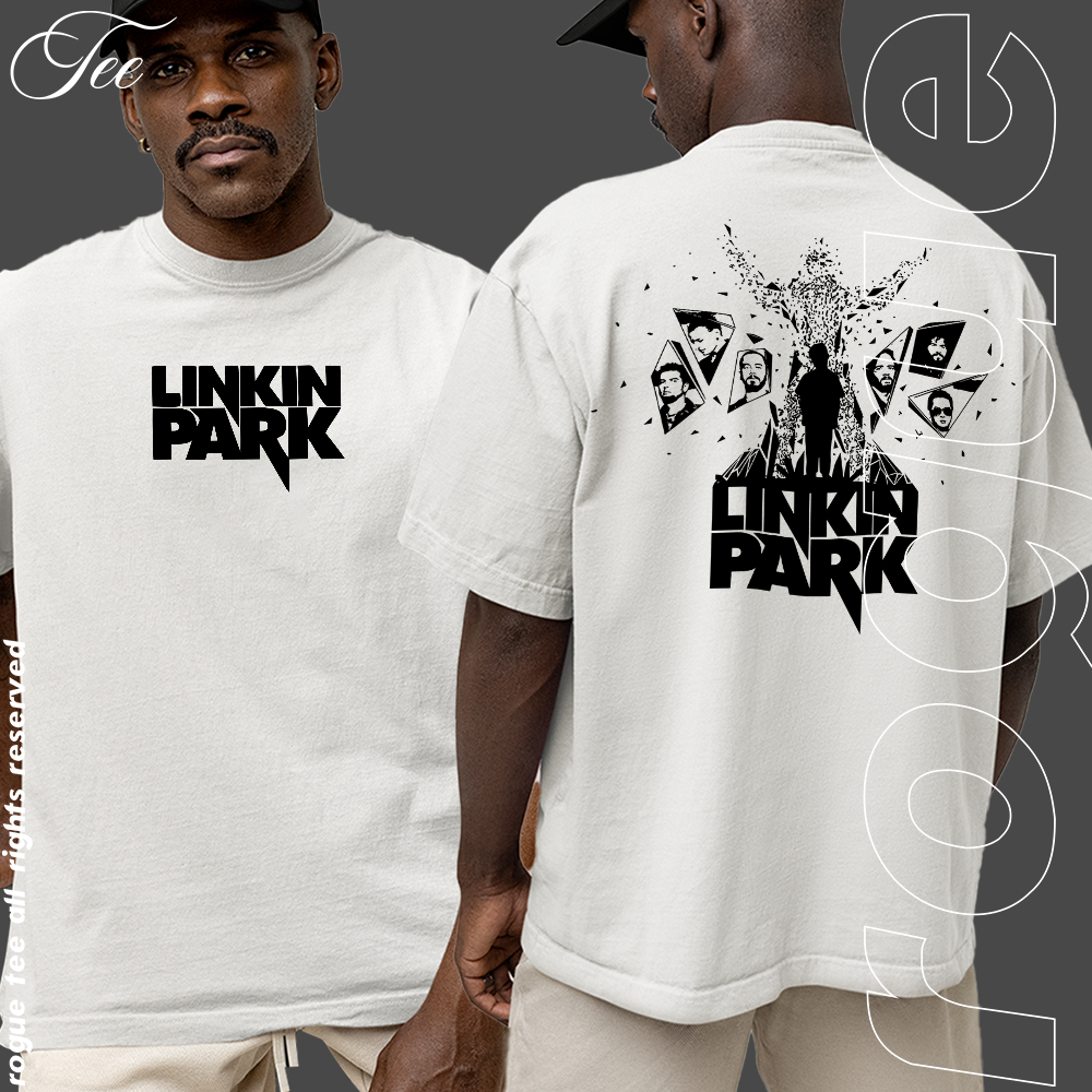 Camiseta Basica e OVERSIZED Linkin Park Banda Americana Rock Shows Moments Tee Graphic
