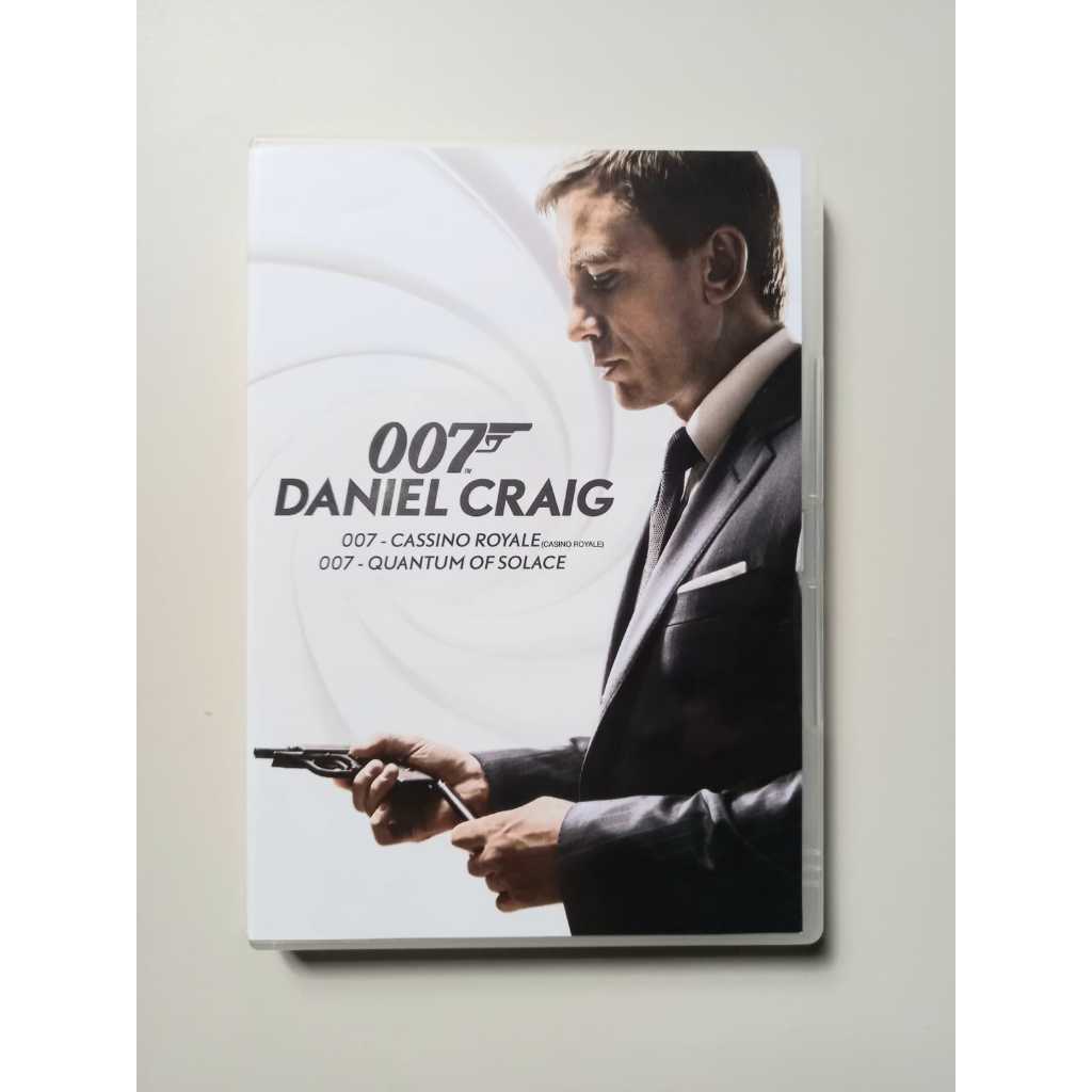 007 - Daniel Craig (Cassino Royale - Quantum of Solace) DVD 2 Discos